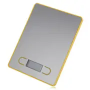 5Kg Electronic Kitchen Scale 1g Graduation Stainless Steel - Yellow