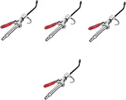 ULTECHNOVO 4pcs Ergonomic Design Air Tool Air Compressor Hose Kit for Computer Cleaning