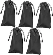 [WATIIFUFU] 5pcs Sunglasses Pouch Soft Eyeglasses Storage Bag for Glasses and Sunglasses Convenient Multi Use Design for Easy Access and Organization