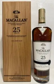 Macallan 25 Year Old Sherry Oak 2019 Limited Highland Single Malt Scotch Whisky