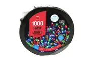 LED Flashing Multicolour String + Timer 1000pc