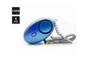 Personal Alarm 1 Pack,130dB Self Defense Alarm Keychain Security Alarmer Emergency LED Flashlight