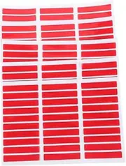 FRCOLOR Nail Sticker Display Stand Tape 5 Sheets of Crystal Tape Double-sided Adhesive Nail Art Display Holder
