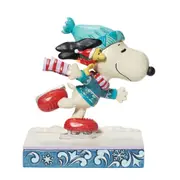 Peanuts By Jim Shore Snoopy and Woodstock Skating