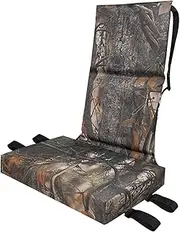 Tree Stand Seat Replacement, Tree Stand Seat Cushion, Hunting Seat Cushion, Adjustable Treestand Seats for Hunting with Straps Holding, Climbing Tree Stand Seat Replacement(Only Cushion)