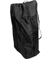 KOMBIUDA Car Seat Travel Bag for Airplane Stroller Storage Bag Pram Storage Water-Resistant Lockable Drawstring Comfortable Shoulder Straps for