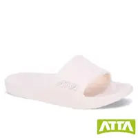 在飛比找momo購物網優惠-【ATTA】舒適幾何紋室外拖鞋(白色)