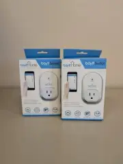 Quantity 2 Bayit Home Automation On/Off Switch Wi-Fi Socket BH1810 QTY 2