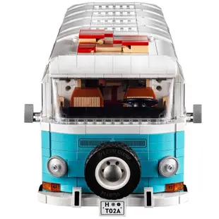 二手 LEGO 10279 福斯 Volkswagen T2 露營車 創意系列 樂高盒組 附全新裝飾用貼紙 說明書