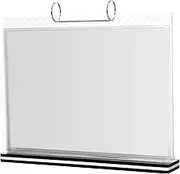 GARIOUANS Horizontal Flip Sign Holder Table Menu Display Stand Versatile Desktop Card Rack for Restaurant Office Events Smooth Updates Stable Construction