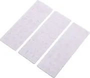 Minkissy Manicure Stencil Kit 3pcs Nail Art Practice Hand Stencils for Theme Party