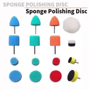16Pcs Mini Buffing Waxing Polishing Sponge Pads Kit Set For Polisher Rotary Tool