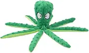 slazoi Magic Dancing Octopus Toy, Crazy 8-Leg Auto-Dance Octopus Toy, Crawling Dancing Automatic Obstacle Sensor Toys,Smart-Tentacle Self-Navigating Robotic Pet Toys for Indoor Cat Dog (Green, S)