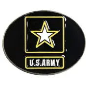 U.S. Army - 3"x2" Biker Belt Buckle