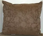 Outdoor Patio Deep Seat Back Pillow ~ Jacobean Jacquard ~ 26.5 x 22.5 x 8 NEW