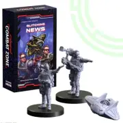 Cyberpunk Combat Zone Glitching News NIB -clearance-