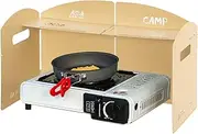 Lightweight Camping Shield - Cooking Flame Protection | Wind Protection for Camping Equipment, Portable Wind Deflector for Cooking, Portable Stove Protection, Foldable Windscreen for Outdoor Stoves