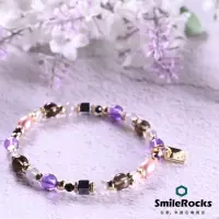 在飛比找momo購物網優惠-【SmileRocks 石麥】水玉青 14K紫水晶&粉珍珠多