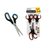 3PC Stainless Steel Scissors Set Sharp Cut Kitchen, Office, Home, School