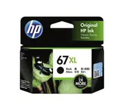 HP 67XL High Capacity Black Ink Cartridge Toner 3YM57AA Genuine Original