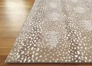 Antelope Area Rug Handmade Stark Like Design Tufted 100% Wool 3x5 5x8 8x10 9x12