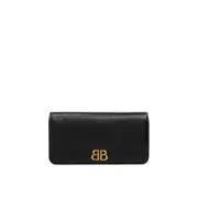 Balenciaga Logo Plaque Bifold Wallet