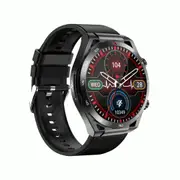 1.39 Inch Ip67 Waterproof Silicone Band Smart Watch Support Ecg / Non Invasive Blood Glucose Measurement Black Smart Watches