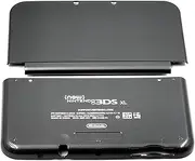 New3DSXL Extra Housing Case Shell Dark Grey 2 PCS Set Replacement, for New3DS New 3DS XL LL 3DSXL 3DSLL Game Console, DIY Black Gray Top Faceplate/Bottom Back Cover Outer Enclosure A E Face