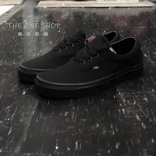 TheOneShop VANS ERA 黑色 全黑 帆布 基本款 經典款 滑板鞋 帆布鞋 厚內裡 VN000QFKBKA