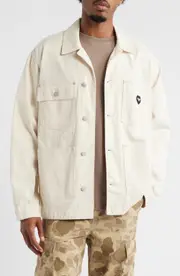 Carhartt Work In Progress Drewe Chore Coat in Natural at Nordstrom, Size Large