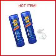 Sport Bottle Sunscreen Flask (2PK 16oz) Hidden Alcohol Travel Flasks - Secret Li