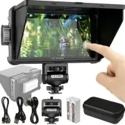 Camera Field Monitor DC-550pro 5.5" Kit Touch Screen 4K HDMI DSLR Cameras Vid...