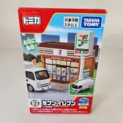 Tomica 7 Eleven Convenience Store & 711 Isuzu Elf Truck Model Set Takara Tomy
