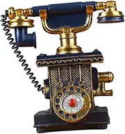 Generic Phone Model Wall Decor Statue Large 1960S Decorative Antique Phone Figurine Vintage Rotary Telephone for Office Cafe Window, C02