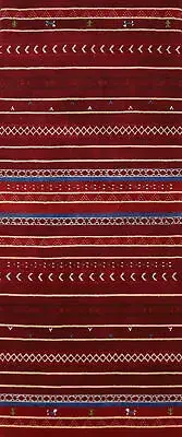 Unique Handmade Gabbeh Tribal Runner Rug Wool Plush Pile 3x8 ft