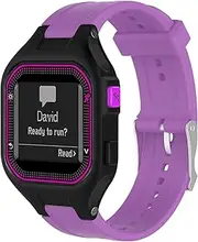 QGHXO Band for Garmin Forerunner 25, Soft Silicone Watch Band Strap for Garmin Forerunner 25 GPS Running Watch