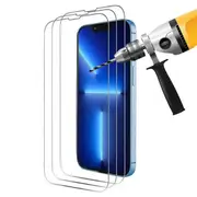 3pcs Tempered Glass Screen Protector Guard for Apple iPhone 13 Pro Max Front Bulk