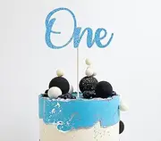 Blue One birthday Cake Topper | 1st Birthday Cake Topper