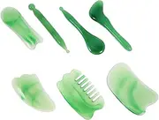 Gogogmee 1 Set Resin Gua Massage Tool Facial Scraping Tools for Muscle Relaxation Skin Contouring Daily Use Gentle Comfort for All Skin Types for Facial Beauty and Leg Care