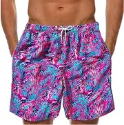 [Generic] Sports Shorts Pants Beach Quick-Drying Pants Surfing Men's Summer Lined Men's Pants Mens Short Swimsuit