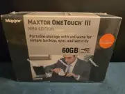 Seagate OneTouch III Mini Edition 60GB External 5400RPM NEW, Sealed