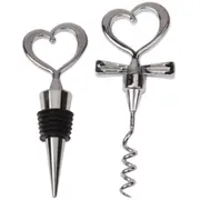 2Set Multi-purpose Wine Opener Jar Opener Kitchen Tools(Silver)
