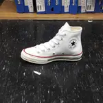 CONVERSE CHUCK TAYLOR 70S 1970S 三星標 白色 高筒 黑標 帆布鞋 經典款 162056C