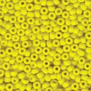 Opaque Yellow Miyuki Seed Beads 6/0 (6-9404-TB)