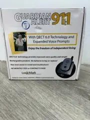 LogicMark Guardian Alert 911 DECT 6.0 Senior Citizens - New Open Box 30511