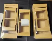 Wooden Zip Lock Baggie Storage