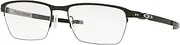 [Oakley] OX5099 Eyeglasses Bundle: OX 5099 509903 Tincup 0.5 Ti Powder Pewter and Large Black leash Accessory kit, Tincup 0.5 Ti Powder Pewter