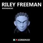 Boondocks Riley Freeman custom head for 4" 6" 7" 12" action figures