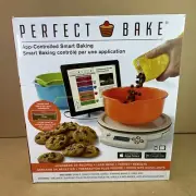 Perfect Bake Smart Scale Tablet/Phone Stand 3 Mixing Bowls Free App Recipes