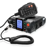 WOUXUN KG-M70 25W Mobile Walkie Talkie VUF UHF Cross-Band Repeater Dual Band Long Range 999CH High Power Car Radio Stati